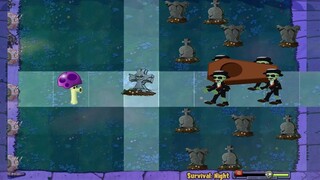 Plant vs Zombies ✔️Scaredy-shroom  + Gloom-shroom vs  9999 zombies -- PVZ funny moments  2022 🅿226