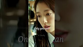 Kdrama Study Motivation🔥📚Only you can |K Study|Doctor Slump #shorts #study #cdrama #studymotivation