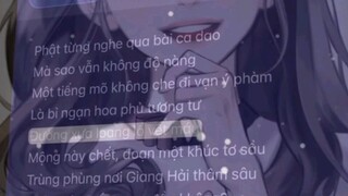 "Giang hải không độ nàng"