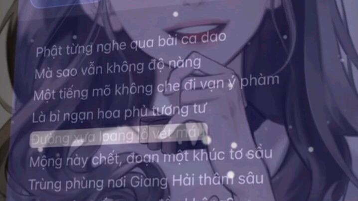 "Giang hải không độ nàng"