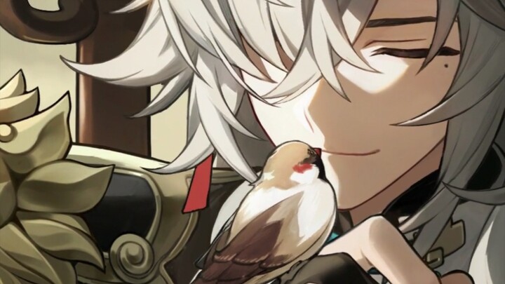 الجنرال جينغيوان يتلقّى قبلة من العصفور الصغير لمدة دقيقة ونصف في متعة خالصة