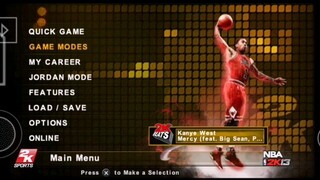 NBA 2K13 (PSP) Jazz vs Spurs, Game 3, Western Conference Quarterfinals, Season 2, PPSSPP emulator.