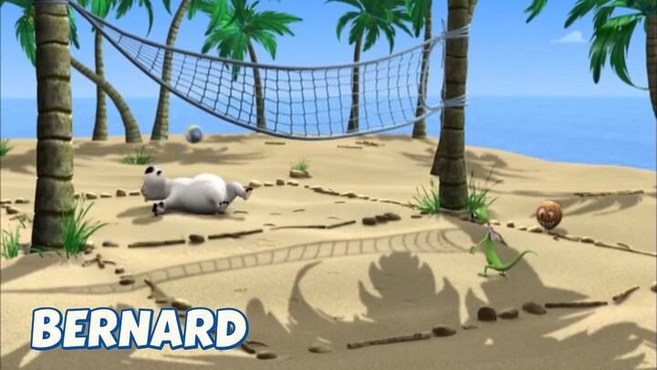 BERNARD BEAR || BEACH VOLLEYBALL - CARTOON CHILDREN