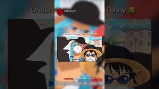 Undercover Luffy is so funny 😂 #luffy #onepiece #animememes #animeedits #anime #shorts