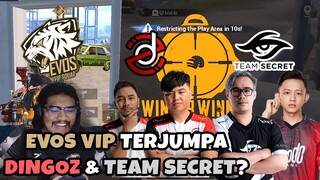 WWCD SCRIM EVOS VIP, DINGOZ, TEAM SECRET, AXIS ESPORTS DAN LAIN LAIN