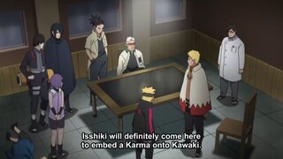 Baryon Mode Naruto Vs Isshiki Otsutsuki (Fight Scene) Kurama Death