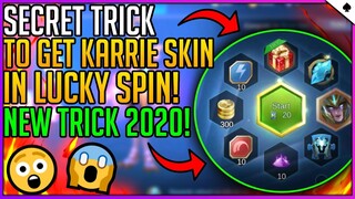 *NEW* LUCK SPIN TRICKS! | HOW TO GET KARRIE IN LUCKY SPIN - MLBB