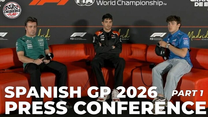 F1 Pre Race Drivers Press Conference Spanish Grand Prix 2026 | PART 1