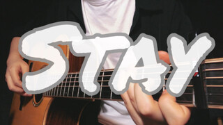 [Music]Cover of <Stay> with guitar playing|Blackpink