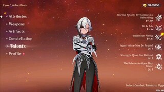 Arlecchino damage showcase
