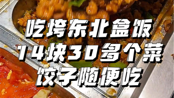 Affordable Northeastern Box Meals: 14 RMB for 30+ Dishes & All-You-Can-Eat Dumplings—Perfect for Eve