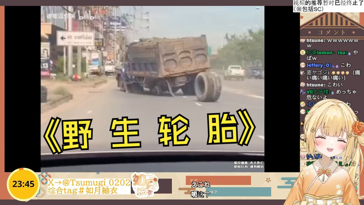 Japanese idiots watch "Wild Tire": It's so dangerous!