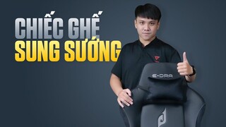 Ngồi ghế MẸC không khó! E-DRA LUX CHAMPION EGC2022 NAPPA