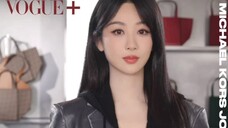 杨紫VOGUE+快问快答“和piupiu一起宅家”piu仔又轻松赢了