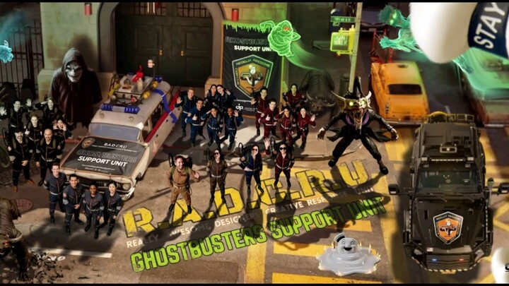 RADCRU GHOSTBUSTERS Support Unit: Team