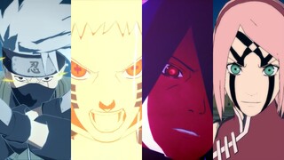 Team Kakashi Ultimate Jutsu's & Awakenings - Naruto Shippuden Ultimate Ninja Storm 4 (60FPS)