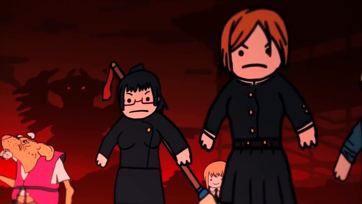 [ Chú Hồi Chiến Chiến ] Sự kiện Shibuya nhưng có quá nhiều yếu tố vẽ tay