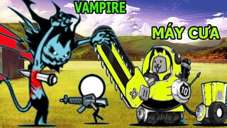 The Battle Cats - MÈO CỰC ĐỘC LẠ VAMPIRE HÚT MÁU NGƯỜI QUE VÀ XE MÁY CƯA SIÊU HIẾM TOP GAME THÀNH EJ