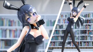 [Dance MMD/CG] Apa yang dilakukan Mai-senpai di perpustakaan hari itu?