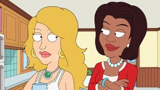 American Dad: Stan is obsessed with playing a racing game but Francine is not interested