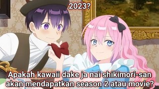 Kapan Kawaii dake ja nai shikimori-san season 2 rilis?