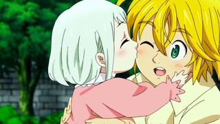 The Seven Deadly Sins Season 2 Episode 27: Semua anggota Sepuluh Perintah Allah menyerbu kerajaan, d