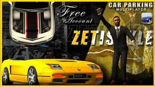 BEST FREE ACCOUNT | FREE ZSM CARS | Car Parking Multiplayer | New Update 4.7.0 | zeti