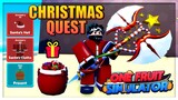 Santa Quest Step By Step and Christmas Slayer Showcase in One Fruit Simulator