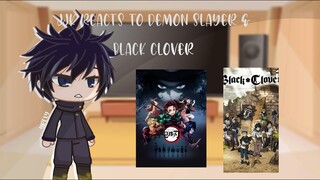 Jujutsu Kaisen reacts to black clover & demon slayer ||gacha club|| [read desc] yrexy