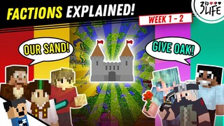 3rd Life SMP: The Factions Explained | WEEK 1 - 2