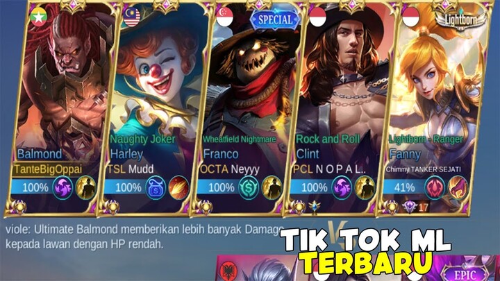 TIK TOK ML 2022 TERBARU KEREN VIRAL DAN LUCU - TIK TOK MOBILE LEGENDS PART 150