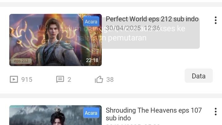 Movie TOS up di tele guys, di sini kena TD 🤔😭