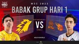 [ID] MSC Group Stage Day 1 | ONIC VS BURN X FLASH | Game 2