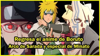 Boruto: El regreso del anime con Sarada y Minato | Rumor