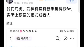 我们海虎，武神有没有新手觉得很fw，实际上很强的招式或者人