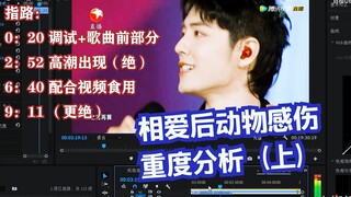 博君一肖 yu求不满先爱吧！ 1231重度分析跨年歌曲夹带私货  相爱后动物感伤分析（上）（这就是已婚的嚣张吗