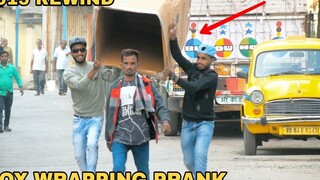 เล่นตลกคนห่อกล่อง - YOUTUBE REWIND 2019 การแกล้งที่ดีที่สุดของปี 2019 - MOUZ PRANK