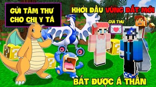 MINECRAFT PIXELMON (PHẦN 2) #7 | THU PHỤC Á THẦN DRAGONITE VÀ HÀNH TRÌNH MỚI,NÔ GỬI THƯ CHO CHỊ Y TÁ