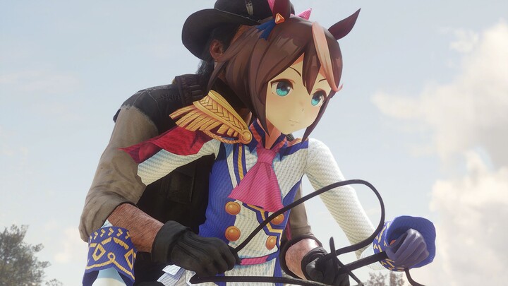 Kacau, dia malah naik ke kuda poni sungguhan!