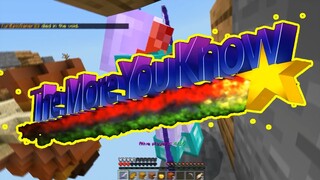 The More You Know in Minecraft Skywars Trolling