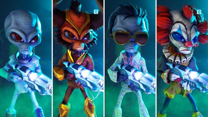 Destroy All Humans! - All Skins
