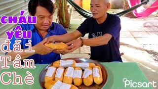 Cháu yêu mua 10 ổ bánh mì mời Tâm Chè ăn lTâm Chè Vĩnh Long