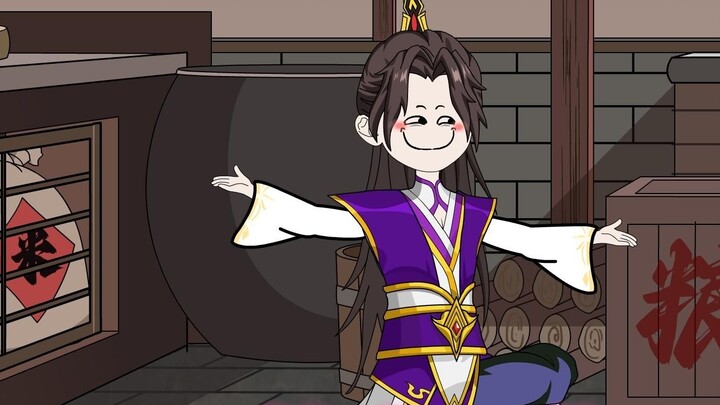 Being beaten was not painful, but it increased his health bar. Fan Wubing was secretly happy.