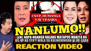 LENI, NANLUMO MATAPOS MANINDIG ANG BALAHIBO NG US-VP SA MGA ACCOMPLISHMENTS NI VPSARA REACTION VIDEO