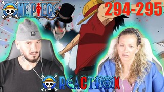 LUFFY VS LUCCI | One Piece Ep 294/295 Reaction & Discussion 👒