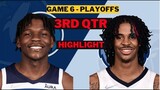 Memphis Grizzlies vs Timberwolves 3rd game 6 playoffs April 29th | 2022 NBA Season