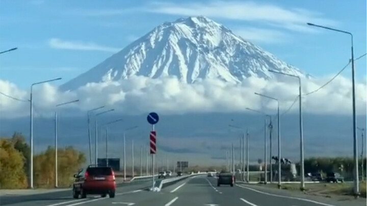 I was shocked by the scenery in front of me