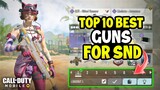 Top 10 Best Guns for Search & Destroy in Cod Mobile Season 11 #codm