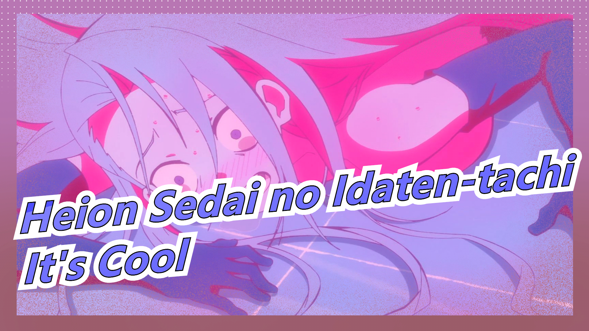 Heion Sedai no idaten-tachi minimalist poster