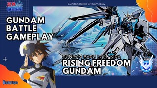 Gundam baru lord Kira .. !! 🔥🔥 || Rising Freedom Gundam Gameplay || Gundam Battle CN